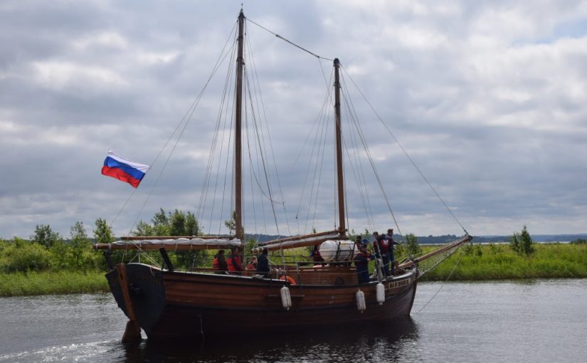 Schooner “Onezhskaya Zhemchuzhina” part of the tourist infrastructure of the Vytegorsky district