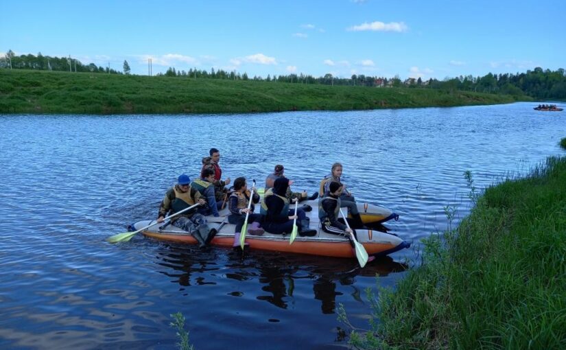 VSU students learned to raft down rivers