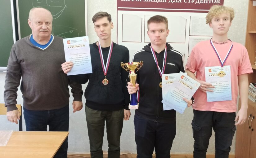 VSU tennis and chess players– winners of the University Games