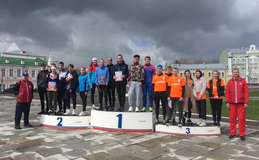 The VSU athletic team is the winner of the Vologda relay race