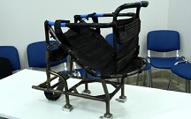 VSU student designed a ski chair for people with disabilities